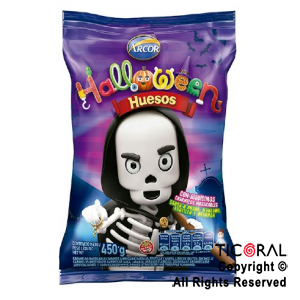 GOLO CARAMELOS MASTICABLES HALLOWEEN HUESOS (450 GR) x 1